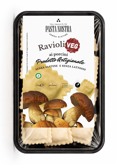 Ravioli Vegan ai Porcini