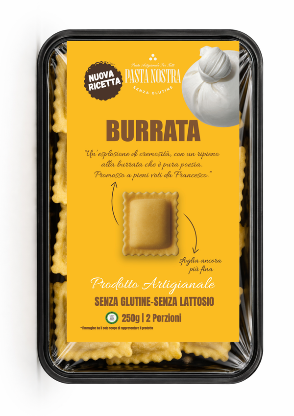 Ravioli alla Burrata 250g.