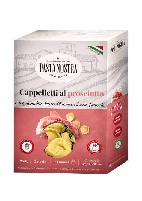 Pasta Stabilizzata Cappelletti al Prosciutto Crudo 250g