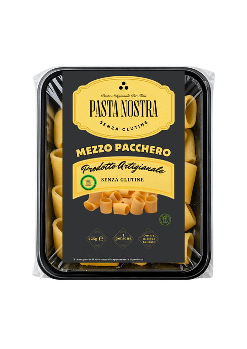 Pasta Fresca Mezzi Paccheri all'uovo 125g.
