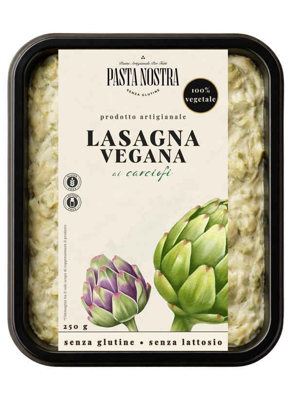 Piatto Pronto Lasagna Vegan ai Carciofi